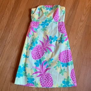 Lilly Pulitzer Strapless Dress